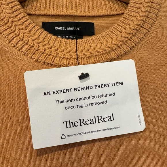 Isabel Marant made in Italy Quarter Sleeve Crew Neck Sweater / EU 40 - Picture 3 of 9